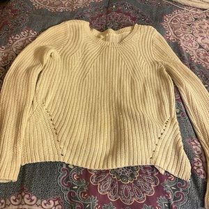 Cozy oatmeal tunic sweater